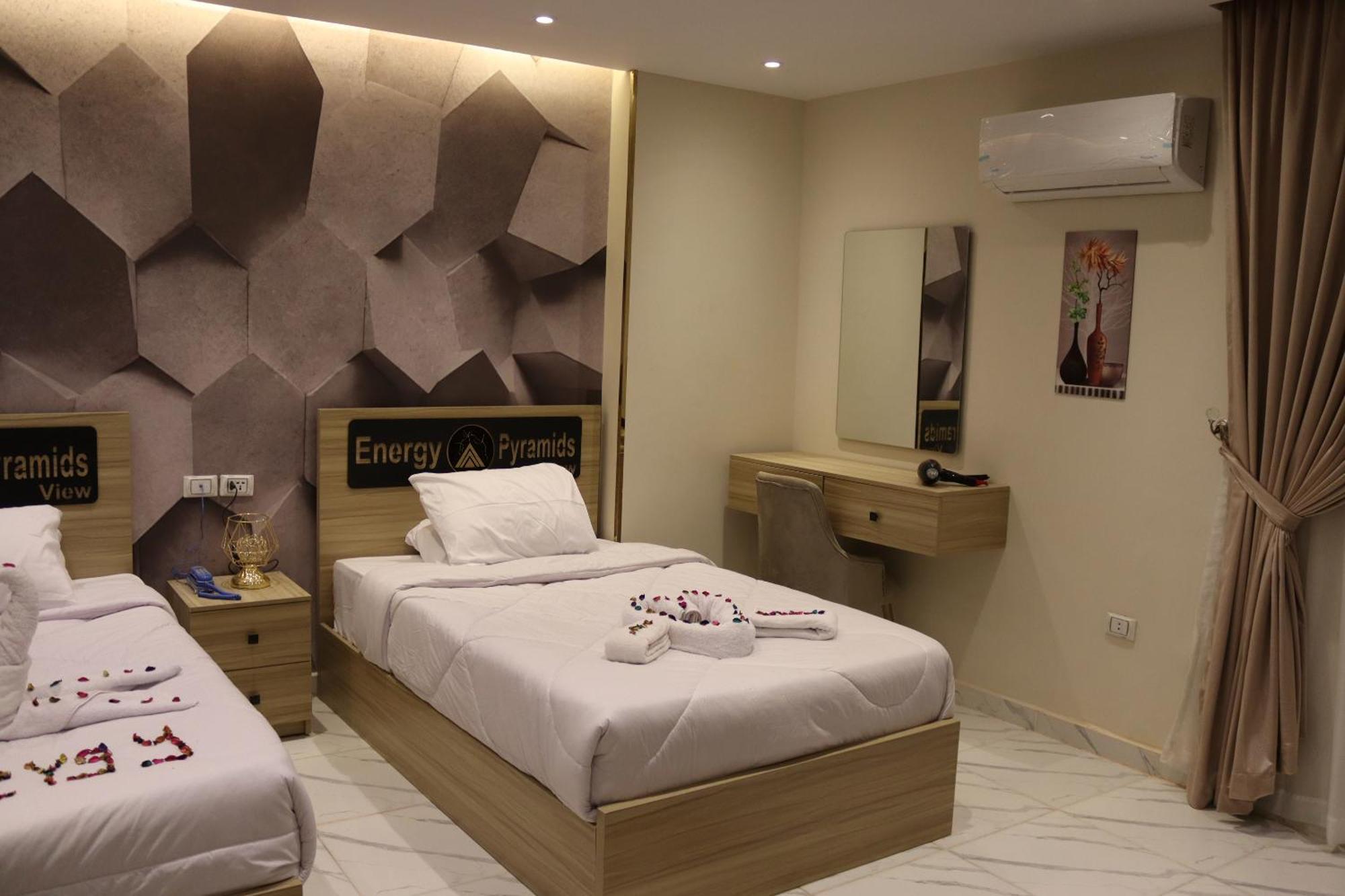 Albergue Energy Pyramids View Kafret el-Gabal Exterior foto