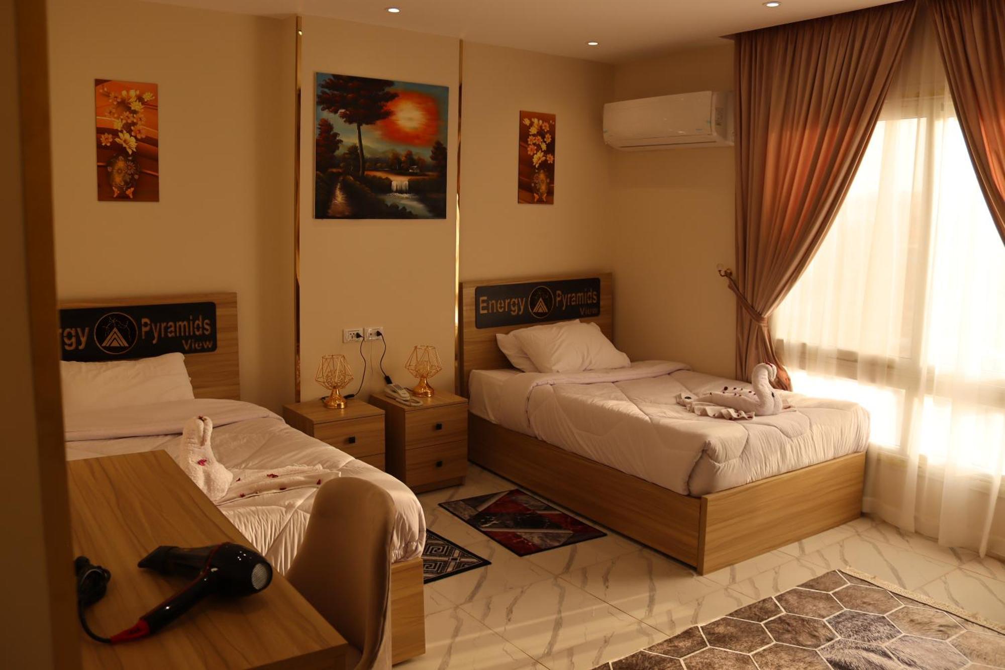 Albergue Energy Pyramids View Kafret el-Gabal Exterior foto